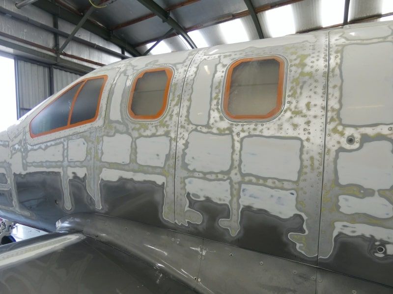 peinture aéronautique aeronautical paint aerostyll TBM 700 850 N67CA