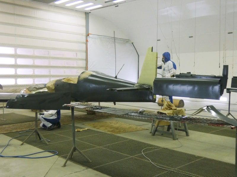 peinture aéronautique aeronautical paint aerostyll Van’s Aircraft RV7 F-PXHR