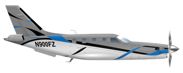 TBM 900 DÄHER N900FZ peinture aéronautique aeronautical paint aerostyll