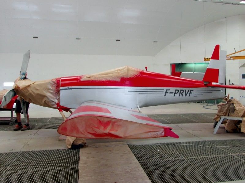 peinture aéronautique aeronautical paint aerostyll Van’s Aircraft RV9 F-PRVF