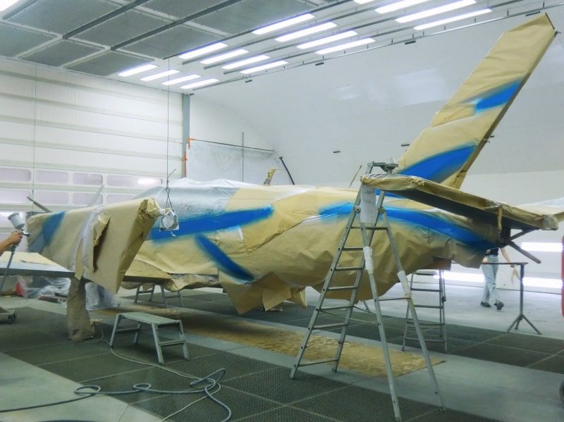 peinture aéronautique aeronautical paint aerostyll TBM 700 850 N67CA