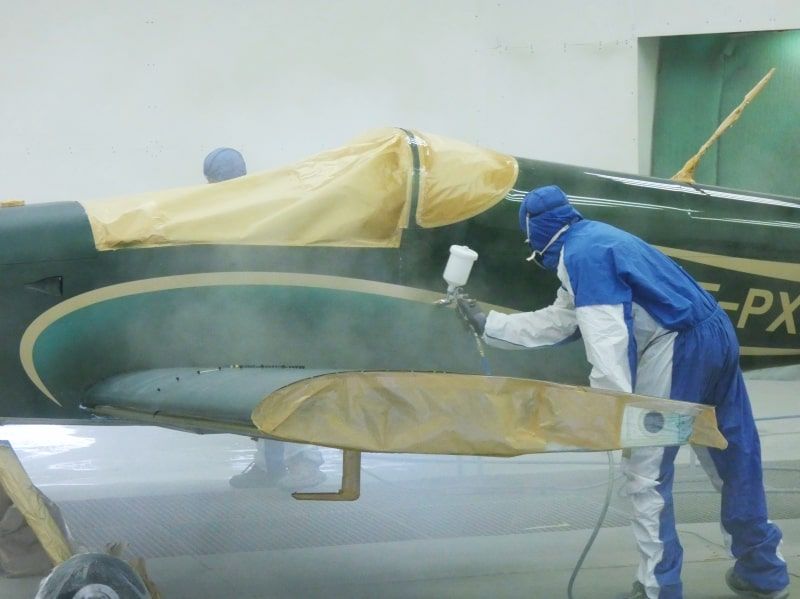 peinture aéronautique aeronautical paint aerostyll Van’s Aircraft RV7 F-PXHR